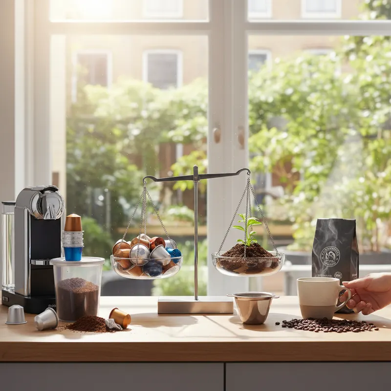 Capsules de café : entre confort et écologie, le grand débat