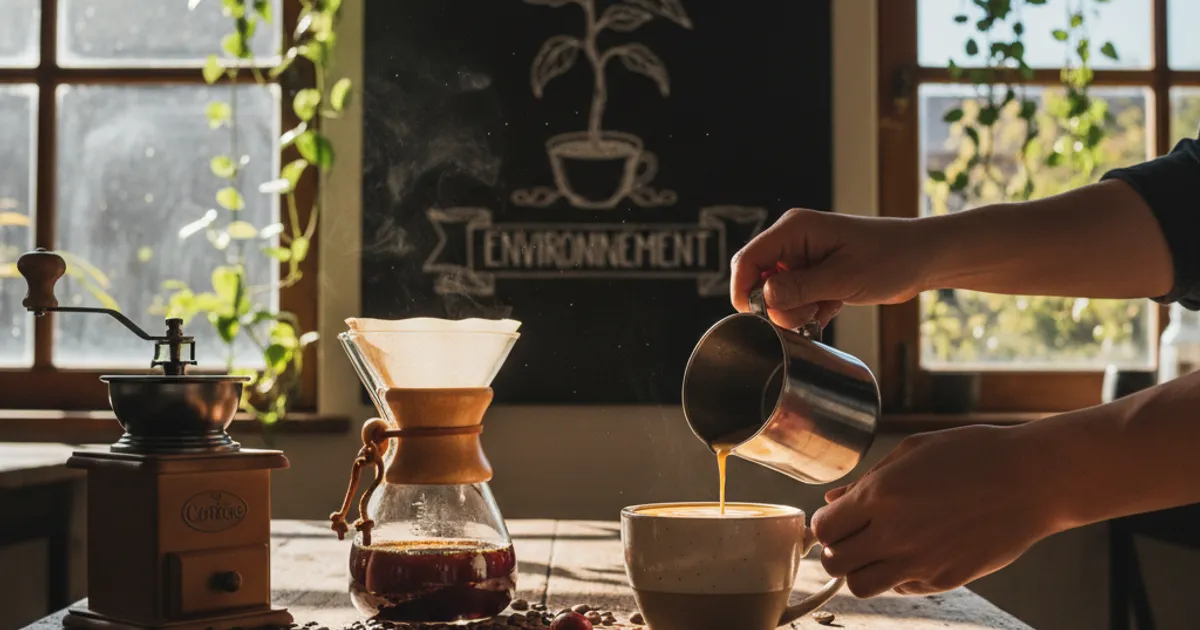 Café et environnement : l'impact écologique de votre tasse e