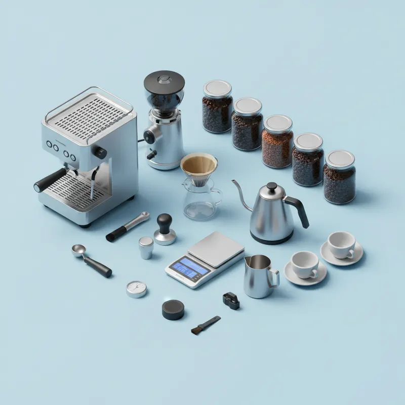 Le café de spécialité à la maison : créer un bar à café dign — détail