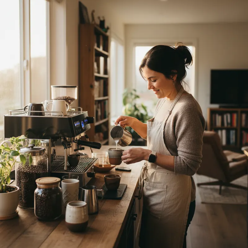 Le café de spécialité à la maison : créer un bar à café dign — exemple