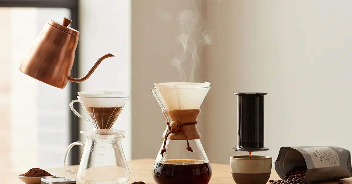 V60, Chemex, AeroPress : quelle méthode d'extraction choisir