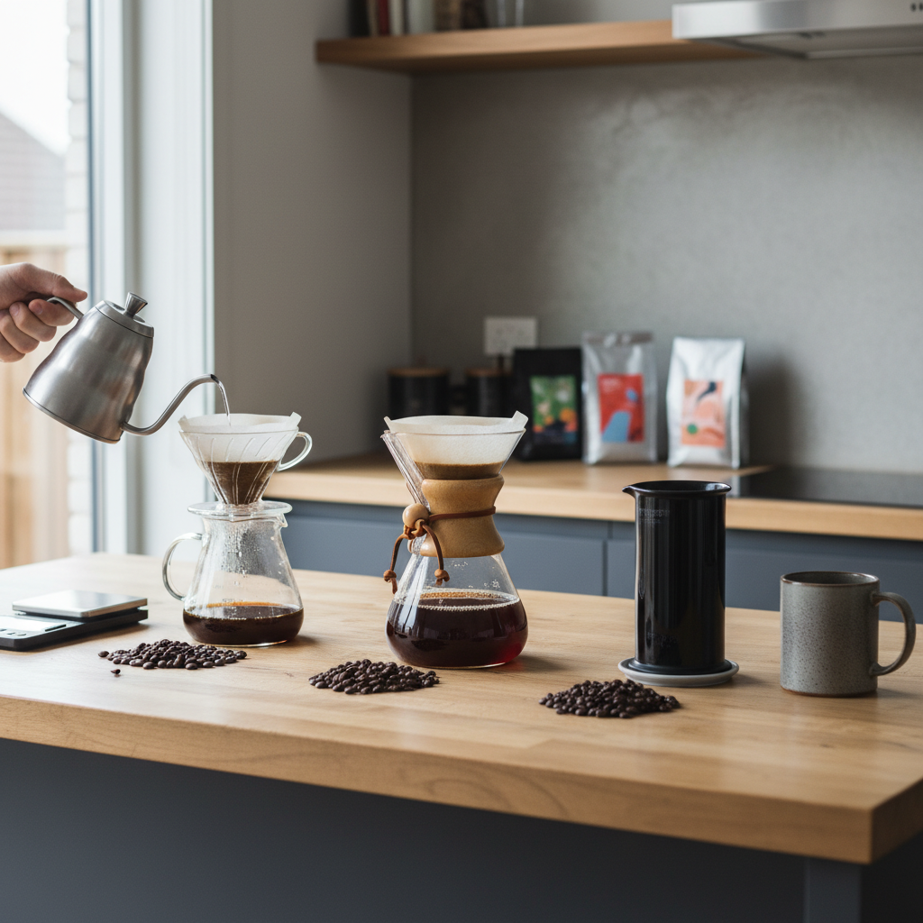 V60, Chemex, AeroPress : quelle méthode d'extraction choisir - illustration